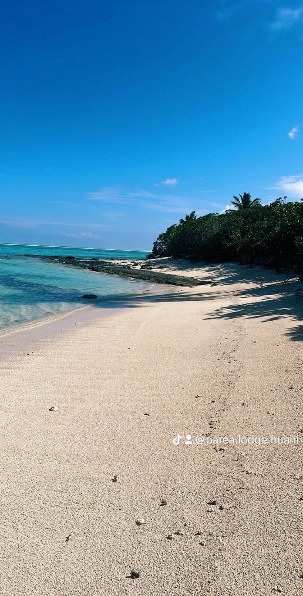 Parea Lodge Huahine Bungalow 2#Feti'A ภายนอก รูปภาพ